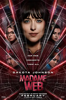 Madame Web's poster