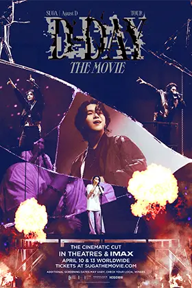 SUGA Agust D Tour D-Day The Movie's poster