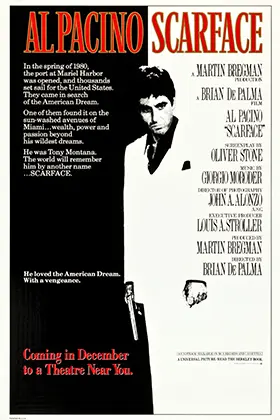 Scarface's poster