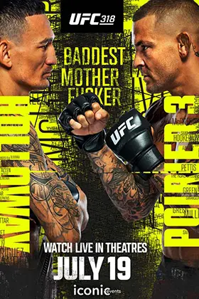 UFC 318: Holloway vs. Poirier 3's poster